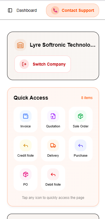Mobile App